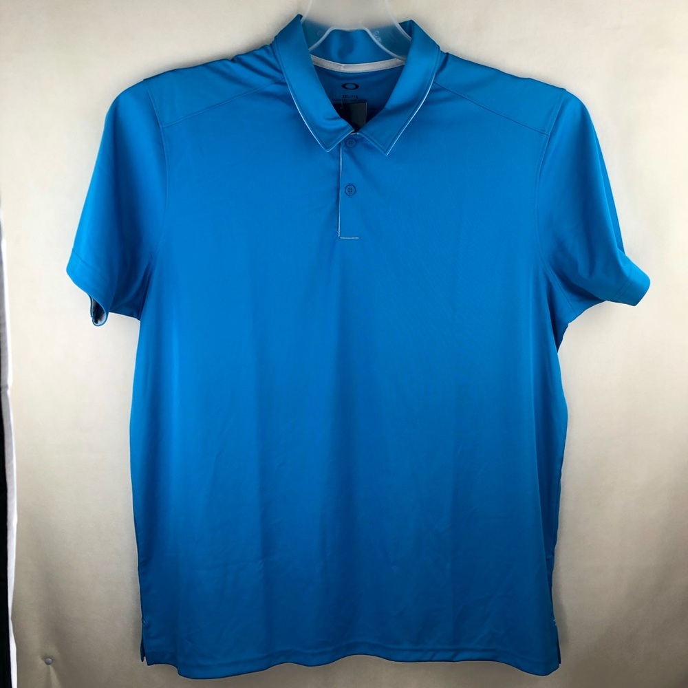 Oakley Mens Shirt Teal Divisional Polo Size Xxl